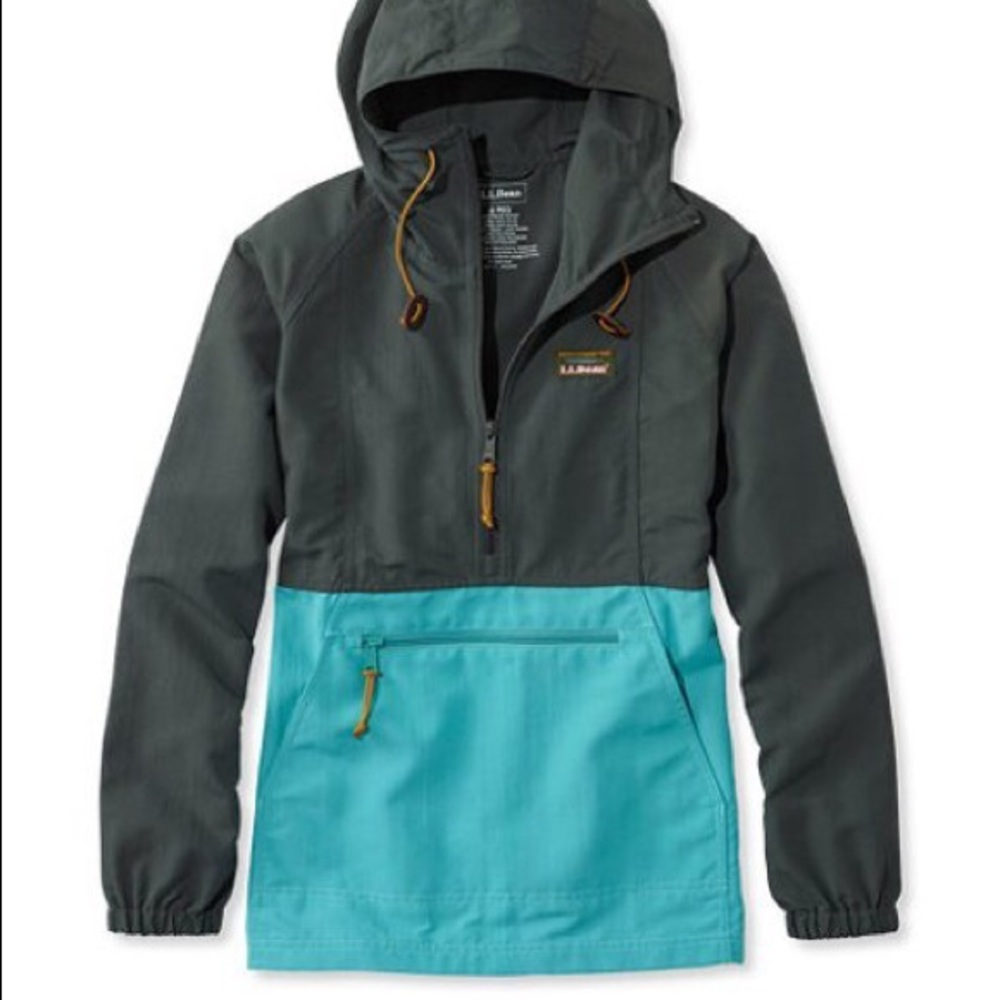 LL Bean Womens Mountain Classic Anorak